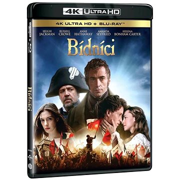 

Bídníci 4K ULTRA HD + blu-ray - 2 blu-ray - muzikál