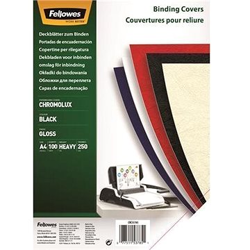 

Fellowes Chromo A4 zadní, černý - balení 100 ks