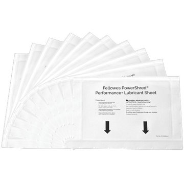 

Fellowes PowerShred Performance+ pro skartovací stroje, čisticí, 10 ks