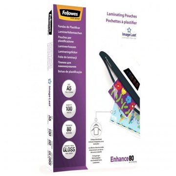 Fellowes ImageLast A5/80 mikronů, lesklé - balení 100 ks