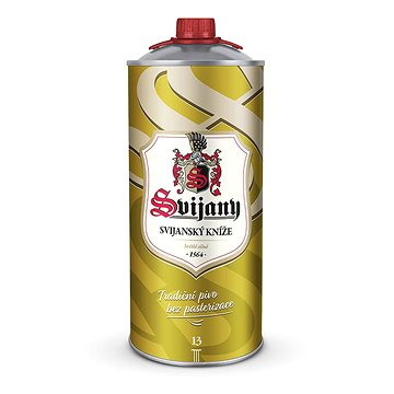 

PIVOVAR SVIJANY Kníže Plechovka pro chlapy 13° 2 l