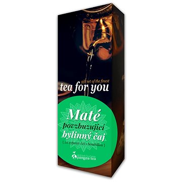 

Pangea Tea Dárková kolekce Tea for You Maté 2 × 50 g, bombilla