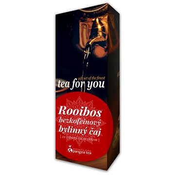 

Pangea Tea Dárková kolekce Tea for You Rooibos 2 × 50 g, sítko