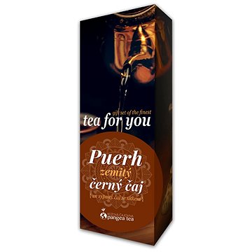 

Pangea Tea Dárková kolekce Tea for You Puerh 2 × 50 g, sítko