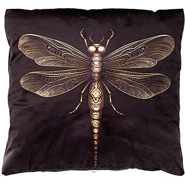 

4sleep Povlak na polštář 40 × 40 cm, na zip velur - Vážka