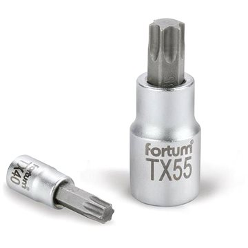 

Fortum (4701726) hlavice zástrčná TORX, 1/4", TX 40, L 37 mm, CrV/S2