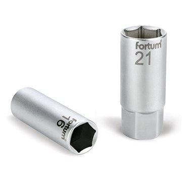 

Fortum (4700902) hlavice nástrčná na zapalovací svíčky, 1/2", 16 mm, L 65 mm, 61CrV5