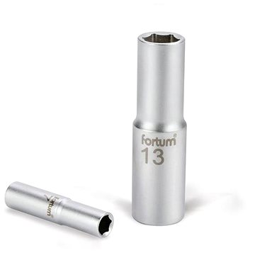 

Fortum (4700513) hlavice nástrčná prodloužená, 1/2", 13 mm, L 77 mm, 61CrV5