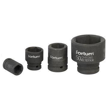 

Fortum (4703027) hlavice nástrčná rázová, 3/4“, 27 mm, L 52 mm, CrMoV