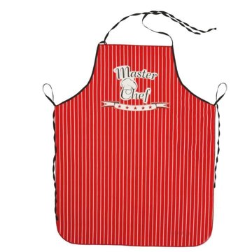 

Forbyt Kuchyňská zástěra Master Chef červená 62 × 82 cm