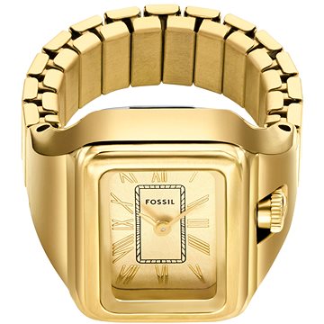 

Fossil Raquel Watch Ring dámské hodinky hranaté prsten ES5343