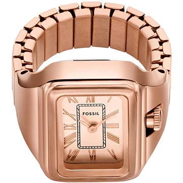 

Fossil Raquel Watch Ring dámské hodinky hranaté prsten ES5345