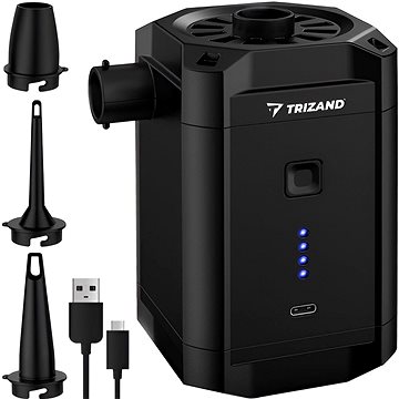 

Trizand 20790 Elektrická bezdrátová pumpa pro matrace USB, 5000 mAh