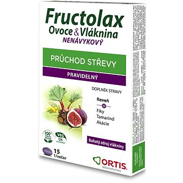 

Fructolax Ovoce&Vláknina 15 tablet
