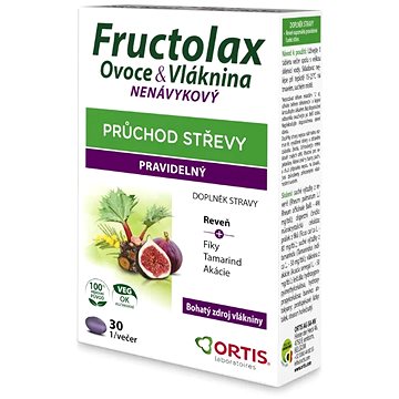 

Fructolax Ovoce&Vláknina 30 tablet