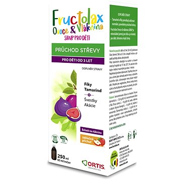 

Fructolax Ovoce&Vláknina sirup 250 ml