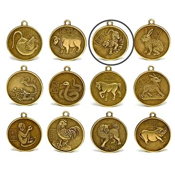 

FENGSHUIHARMONY TYGR Mince Zodiak