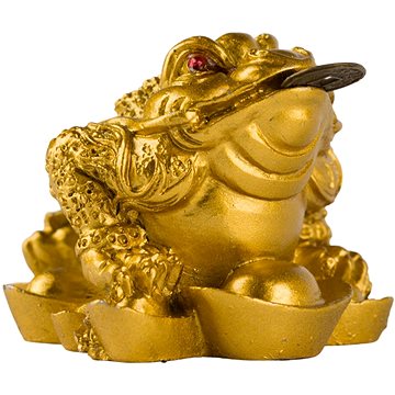 

Fengshuiharmony Zlatá trojnohá žába 4cm