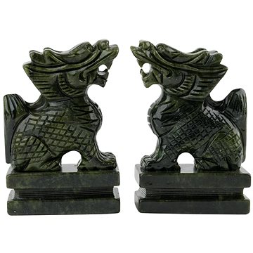 

Fengshuiharmony Dračí kůň - Chi Lin jadeit pár