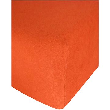 

4sleep froté s gumičkou 180/200 oranžová