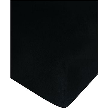 

4sleep froté s gumičkou 180/200 černá