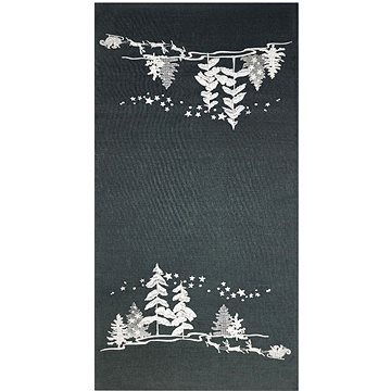 

4sleep Vánoční ubrus č.15960 stromečky 50 × 100 cm - granát
