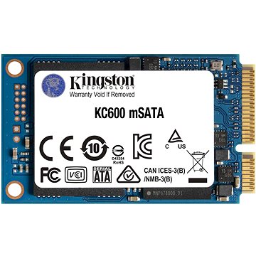 Kingston KC600 256GB mSATA - SSD disk