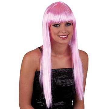 

FUNNY FASHION Paruka dlouhá růžová