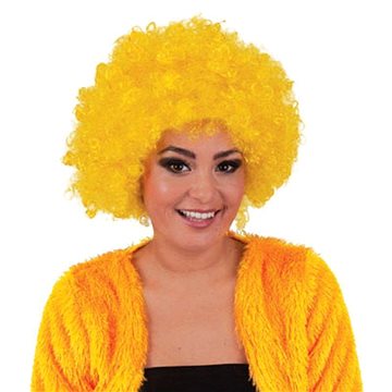 

FUNNY FASHION Paruka afro žlutá