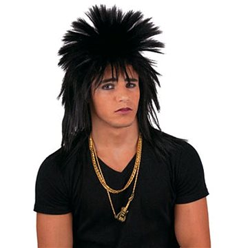 

FUNNY FASHION Paruka punk černá