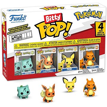 Funko Pop! Pokémon Bitty 4-Pack Series 3 2,5 cm