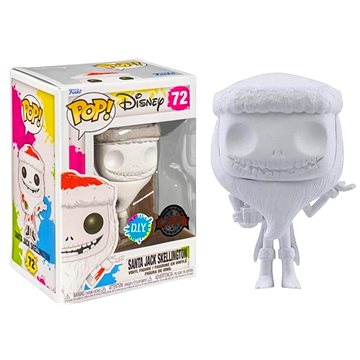 

Funko Pop! The Nightmare Before Christmas Santa Jack Skellington (DIY) 72