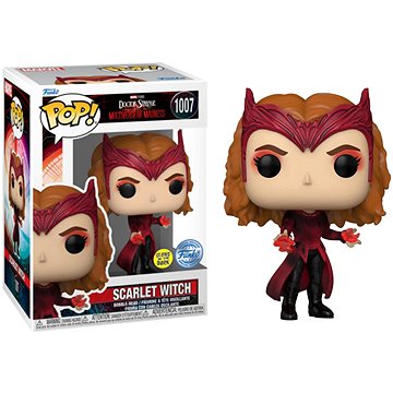 

Funko Pop! Marvel Doctor Strange in Multiverse of Madness Scarlet Witch 1007 (Glow in the Dark)