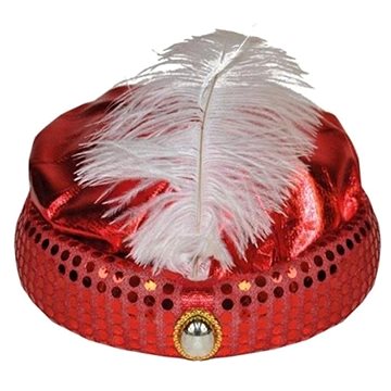 

Funny Fashion Turban červený