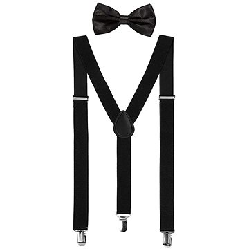 Funny Fashion Šle a motýlek černý