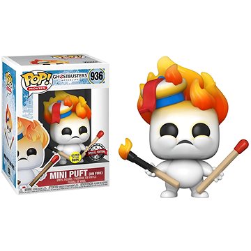 

Funko POP! Ghostbusters Mini Puft on Fire Glows in the Dark 936