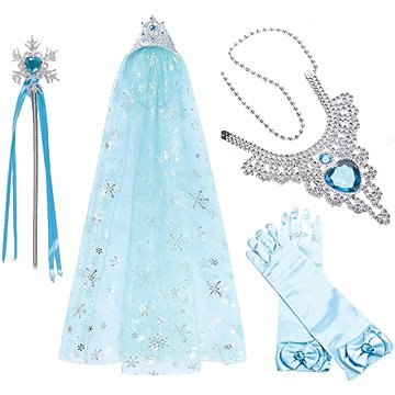 FunCo Elsa Frozen sada doplňků se závojem