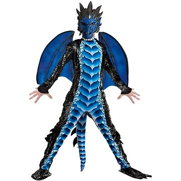 FunCo Převlek Modrý drak s maskou XL