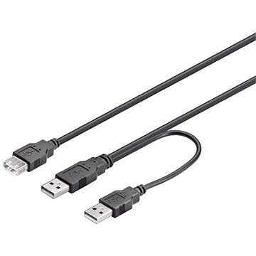 

PremiumCord USB 2.0 rozdvojený napájecí 0.2m