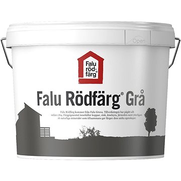 

Falu Rödfärg Barva na dřevo, 5 l, šedá