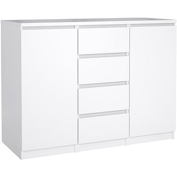 

FALCO Komoda Simplicity 236 bílý lesk