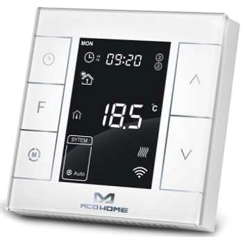 

MCOHome Termostat pro vodní topení a kotle V2, Z-Wave Plus, bílý
