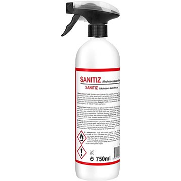 

Sanitiz Dezinfekce alkoholová 750ml s rozprašovačem