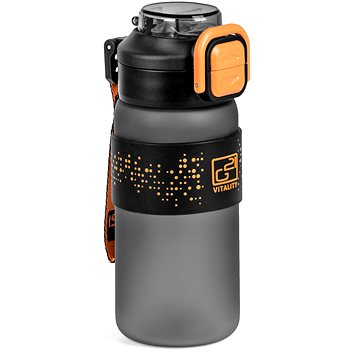 

G21 Láhev na pití 600 ml šedá zmrzlá