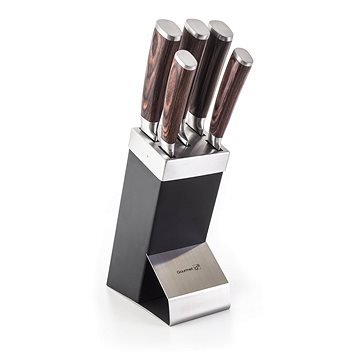 

Sada nožů G21 Gourmet Dynamic 5 ks + černo-nerezový blok