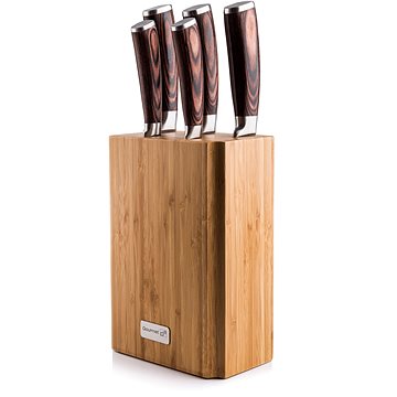 

Sada nožů G21 Gourmet Nature 5 ks + bambusový blok