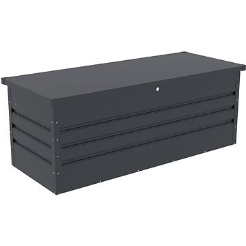 

G21 Zahradní úložný box Denver 560l, antracitový plechový