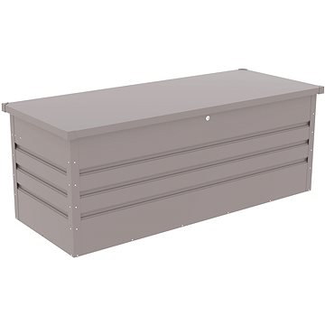 

G21 Zahradní úložný box Denver 560l, šedý plechový