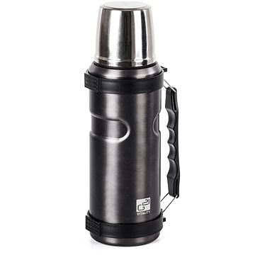 

G21 Termoláhev na pití, 1000 ml, ocelově šedá s rukojetí