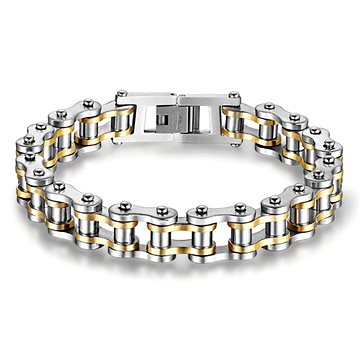

Gaira Moto náramek 30025 Silver-Gold
